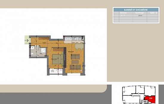 Banesa B10 - 57m2