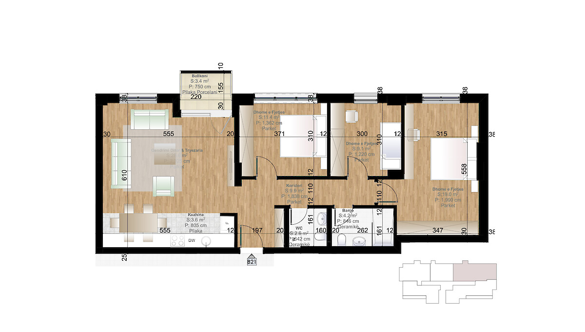 Apartment 105.6