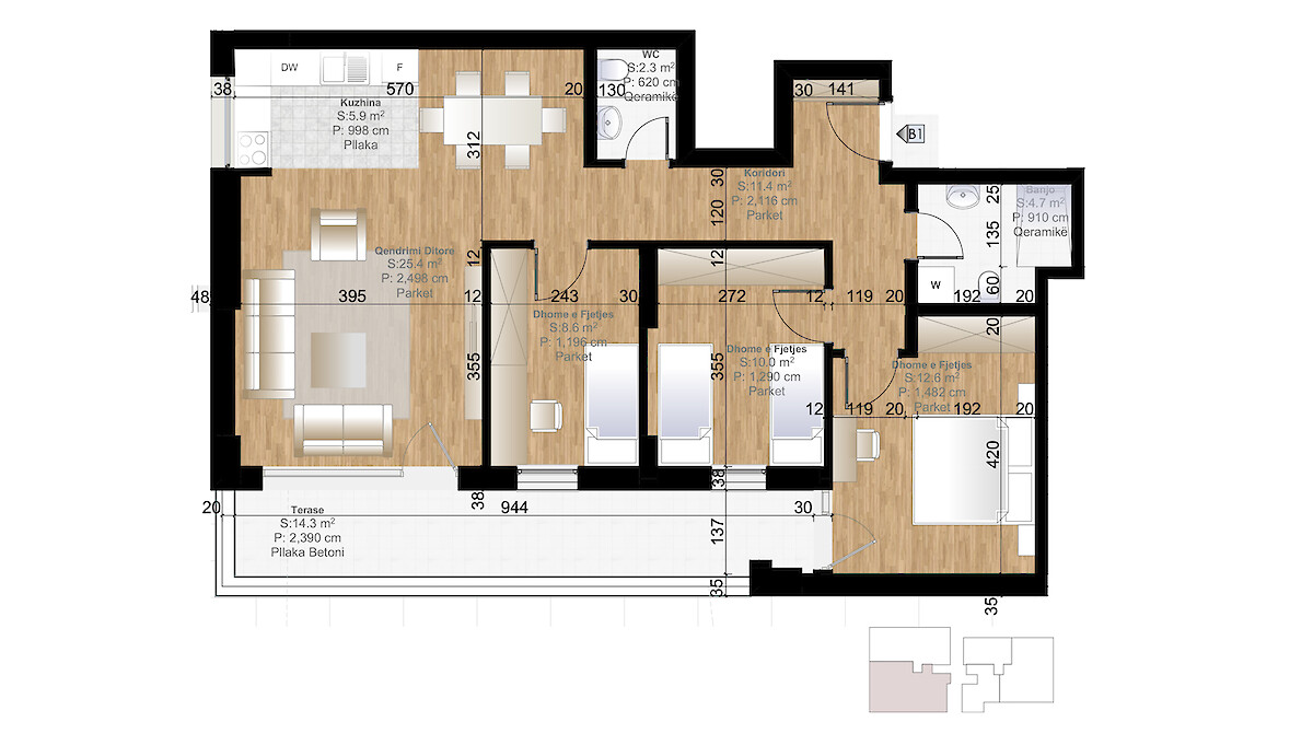 Apartment 111.5