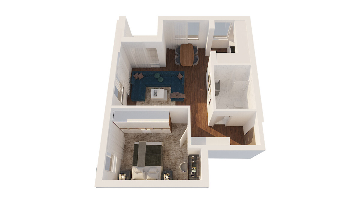 Apartment 65.4