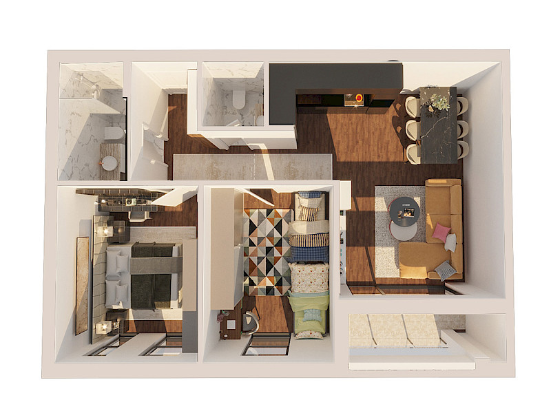 Apartment 83.1