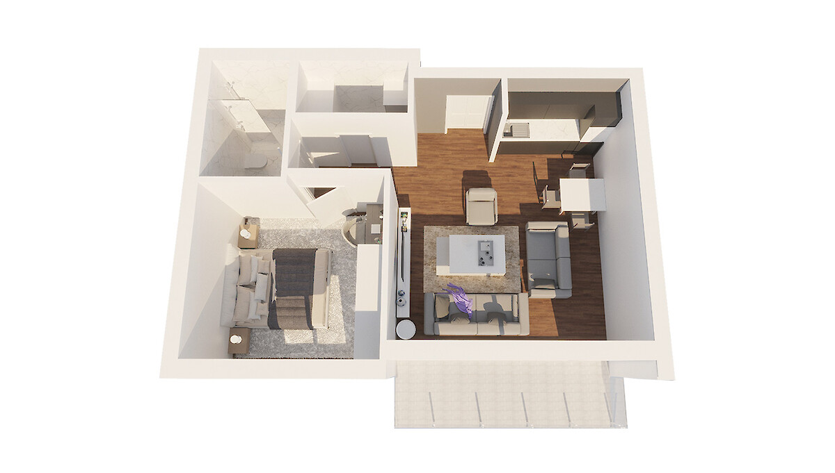 Apartment 63.7