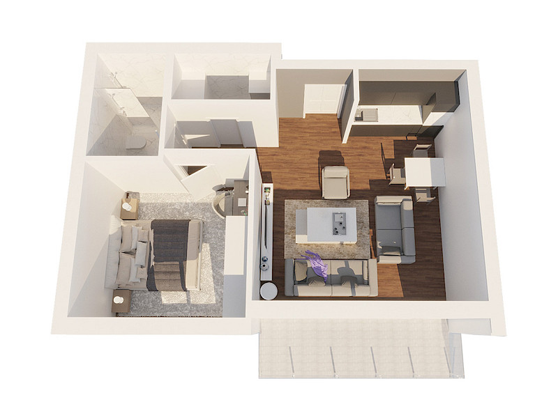 Apartment 63.7
