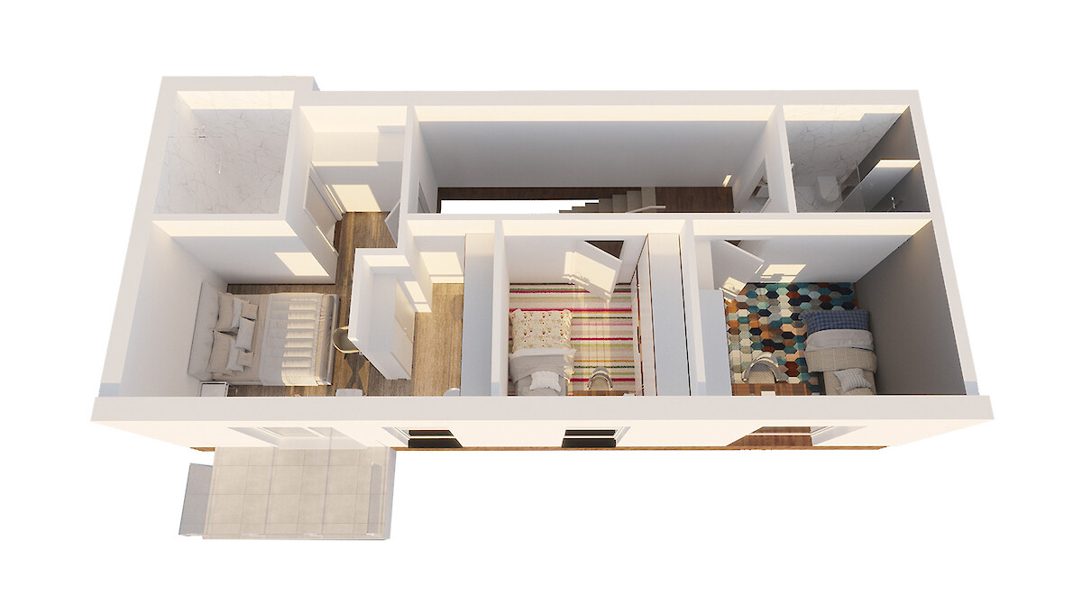 Apartment duplex 150.3