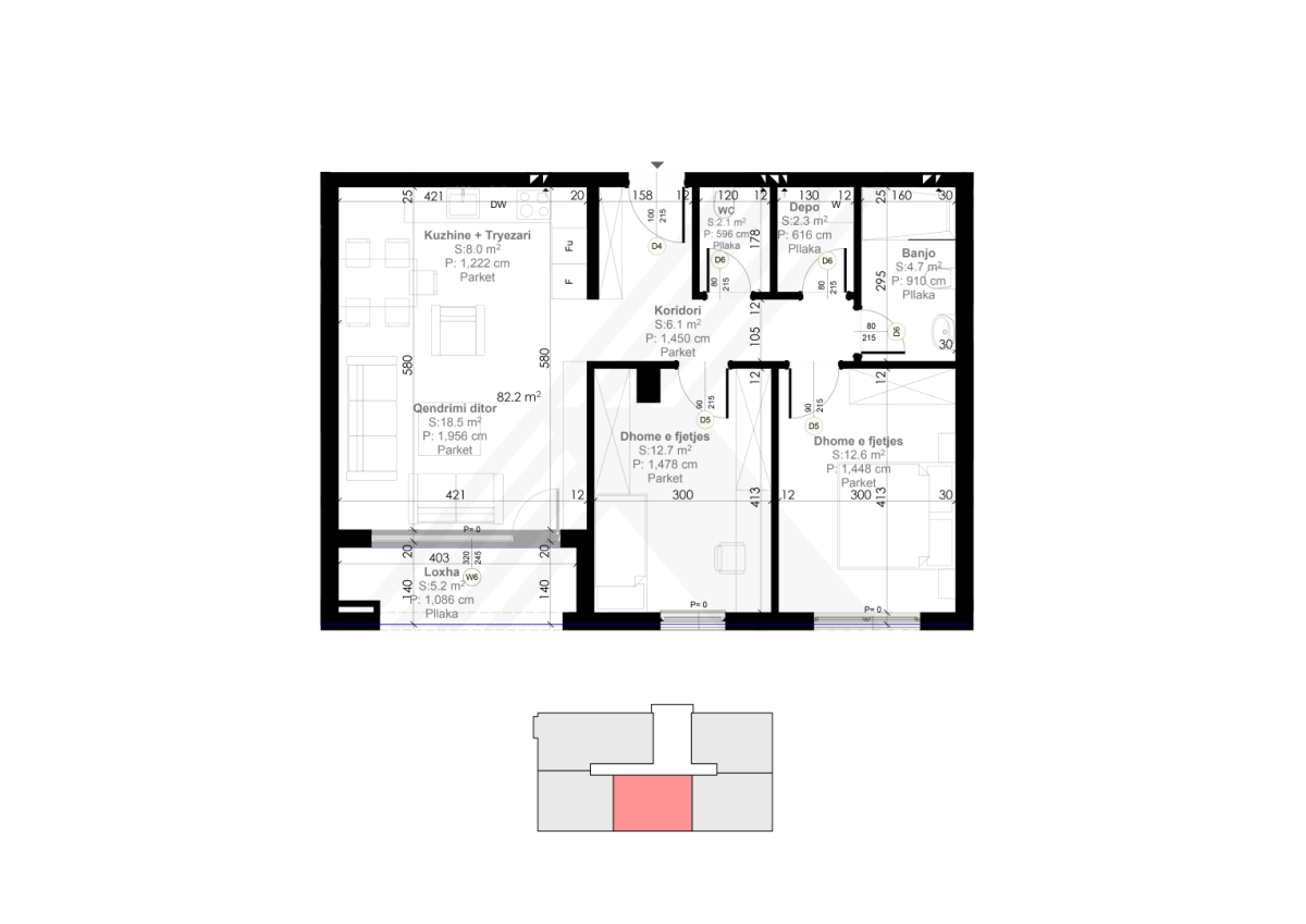 Apartment 82.2