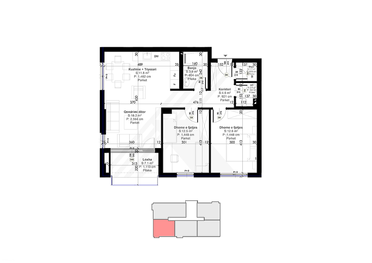 Apartment 84.9