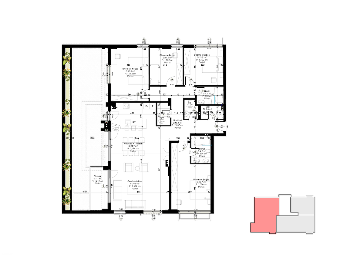 Apartment Penthouse 182.7