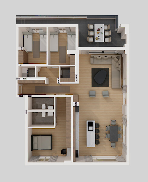 Banesa penthouse 184.8