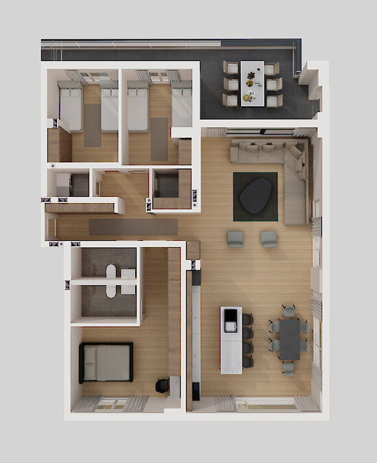 Banesa penthouse 184.8