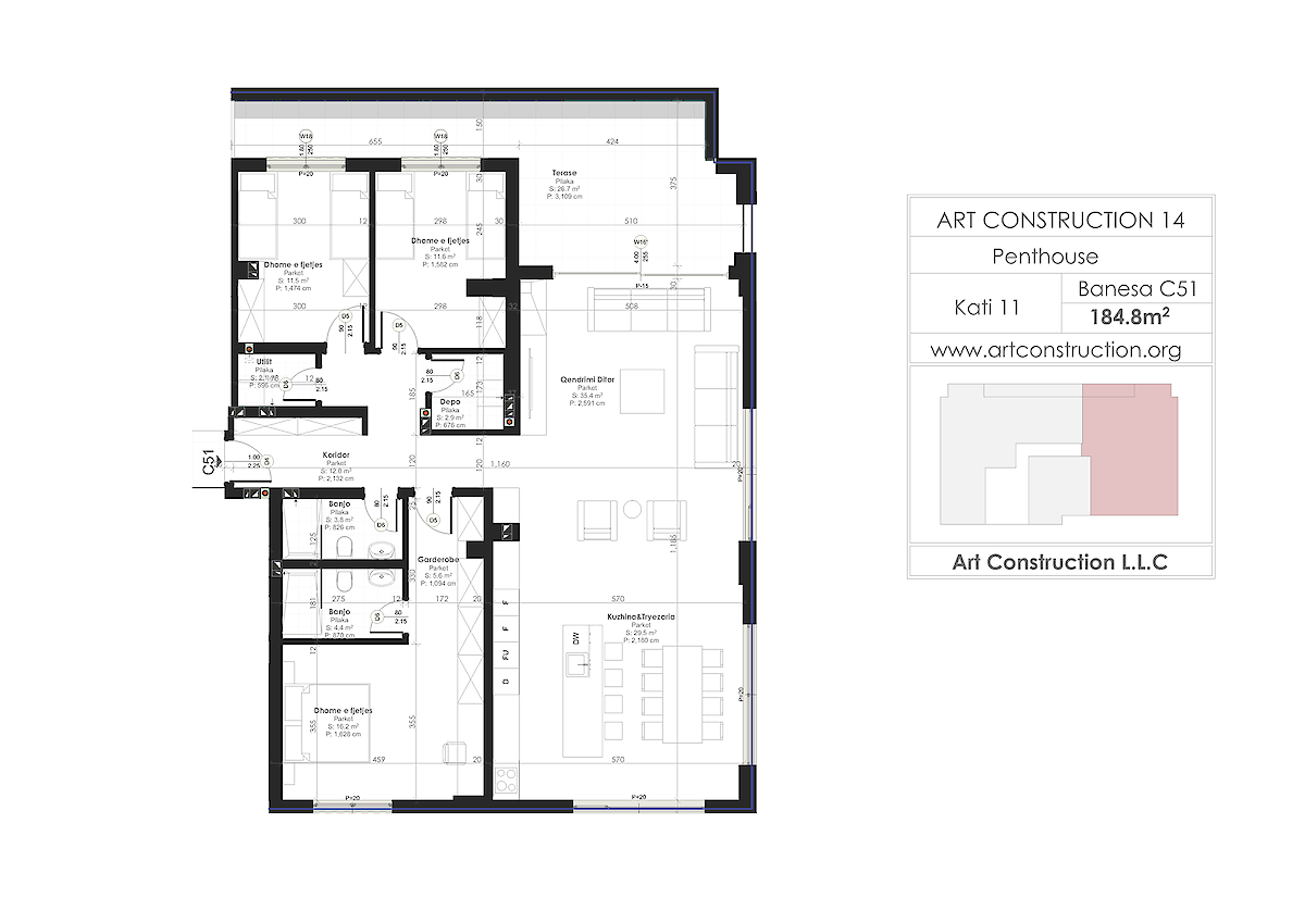 Banesa penthouse 184.8